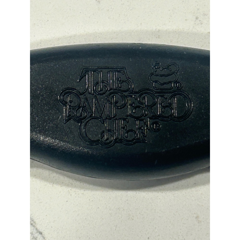 The Pampered Chef Crinkle Cutter Stainless Steel Wavy Blade Kitchen Tool 1089 - Picture 3 of 5